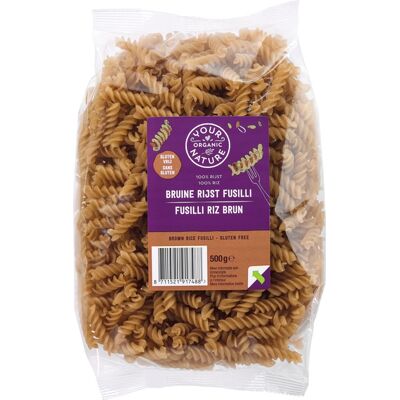 Your Organic Nature Bruine Rijst Fusilli Your Organic Nature Bruine Rijst Fusilli