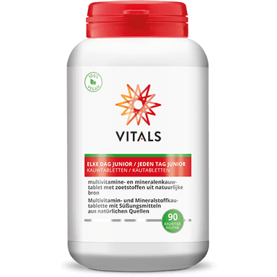 Vitals Elke Dag Junior Kauwtabletten Vitals Elke Dag Junior Kauwtabletten