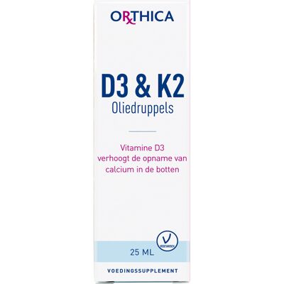 Orthica D3 & K2 Oliedruppels Orthica D3 & K2 Oliedruppels