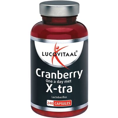 Lucovitaal Cranberry x-tra - Voedingssupplement Lucovitaal Cranberry x-tra - Voedingssupplement