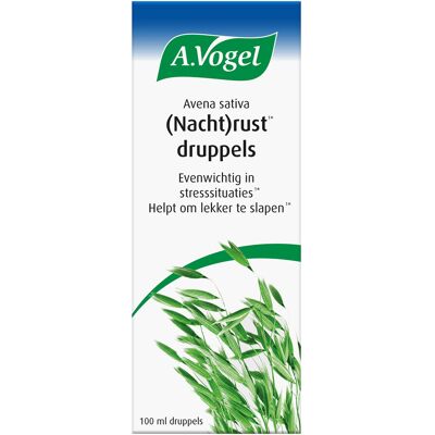 A Vogel Avena sativa Nacht Rust - Kruiden supplement voor slaap A Vogel Avena sativa Nacht Rust - Kruiden supplement voor slaap