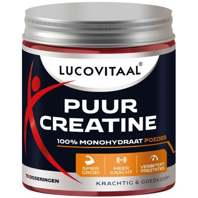 Lucovitaal Creatine Monohydraat Poeder Puur Lucovitaal Creatine Monohydraat Poeder Puur