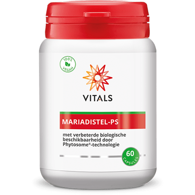 Vitals Mariadistel-PS - Kruidenpreparaat voor lever & suikerstofwisseling Vitals Mariadistel-PS - Kruidenpreparaat voor lever & suikerstofwisseling
