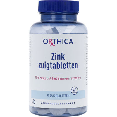 Orthica Zink Zuigtabletten Orthica Zink Zuigtabletten