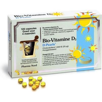 Pharma Nord D-Pearls Bio-Vitamin D3 1000IU - 90 Capsules Pharma Nord D-Pearls Bio-Vitamin D3 1000IU - 90 Capsules