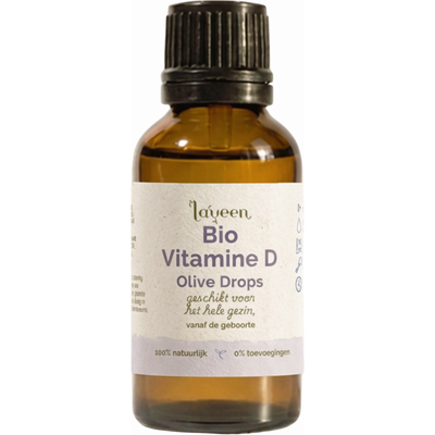 Laveen BIO Vitamine D Olive Drops - Biologische Vitamine D3 Druppels Laveen BIO Vitamine D Olive Drops - Biologische Vitamine D3 Druppels