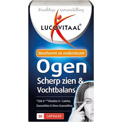 Lucovitaal Ooghelderheid & Vochtbalans - Supplementen Lucovitaal Ooghelderheid & Vochtbalans - Supplementen