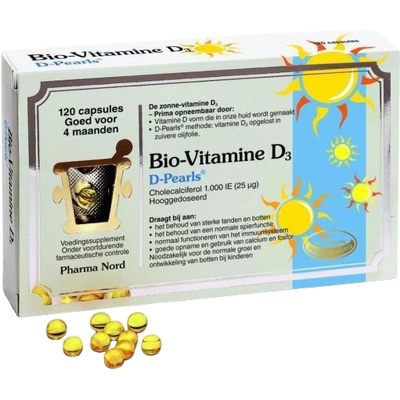 Pharma Nord D-Pearls Bio-Vitamin D3 1000IU - 90 Capsules Pharma Nord D-Pearls Bio-Vitamin D3 1000IU - 90 Capsules