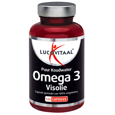 Lucovitaal Omega 3 Visolie Puur Koudwater Capsules Lucovitaal Omega 3 Visolie Puur Koudwater Capsules