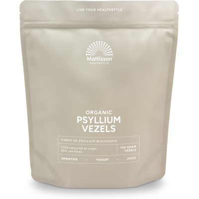 Mattisson HealthStyle Organic Psylliumvezels Mattisson HealthStyle Organic Psylliumvezels