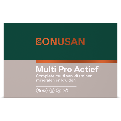 Bonusan Multi Pro Actief Tabletten Bonusan Multi Pro Actief Tabletten