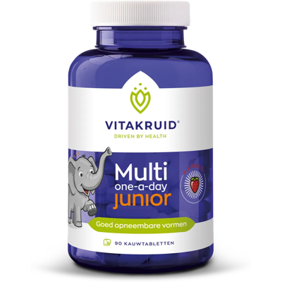 Vitakruid Multi one-a-day Junior Kauwtabletten Vitakruid Multi one-a-day Junior Kauwtabletten