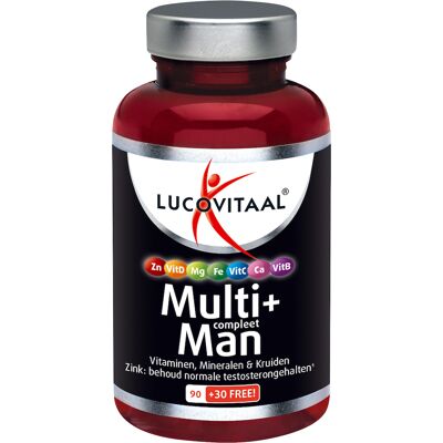 Lucovitaal Multi+ Compleet Man Tabletten Lucovitaal Multi+ Compleet Man Tabletten