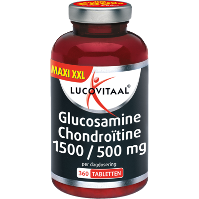 Lucovitaal Glucosamine/chondroitine pot (360 tab) - Voedingssupplement Lucovitaal Glucosamine/chondroitine pot (360 tab) - Voedingssupplement