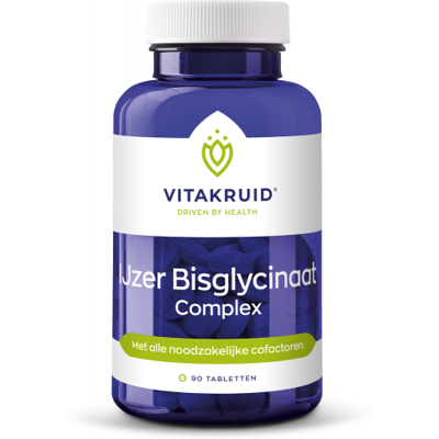 Vitakruid IJzer Bisglycinaat Complex - Supplement Vitakruid IJzer Bisglycinaat Complex - Supplement