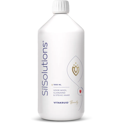 Vitakruid SilSolutions 1000 - Aardbei Vitakruid SilSolutions 1000 - Aardbei