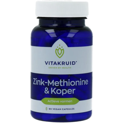 Vitakruid Zink Methionine Koper - Voedingssupplement Vitakruid Zink Methionine Koper - Voedingssupplement