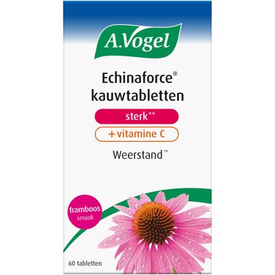 A.Vogel Echinaforce Kauwtabletten sterk** + Vitamine C Tabletten A.Vogel Echinaforce Kauwtabletten sterk** + Vitamine C Tabletten