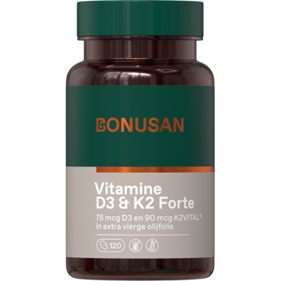 Bonusan Vitamine D3 & K2 Softgels Bonusan Vitamine D3 & K2 Softgels