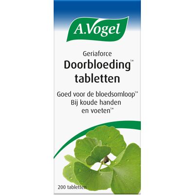 A.Vogel Geriaforce Doorbloeding* Tabletten A.Vogel Geriaforce Doorbloeding* Tabletten