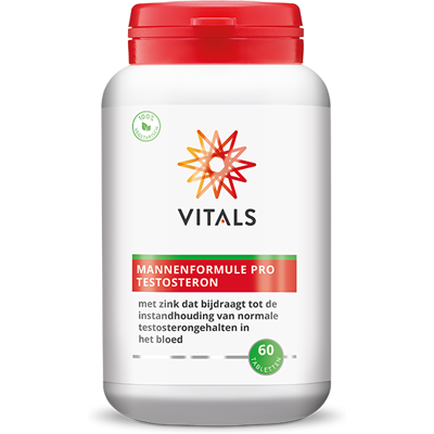 Vitals Mannenformule Pro Testosteron - Fenegriek, Ashwagandha, Maca - 60 Tabletten Vitals Mannenformule Pro Testosteron - Fenegriek, Ashwagandha, Maca - 60 Tabletten