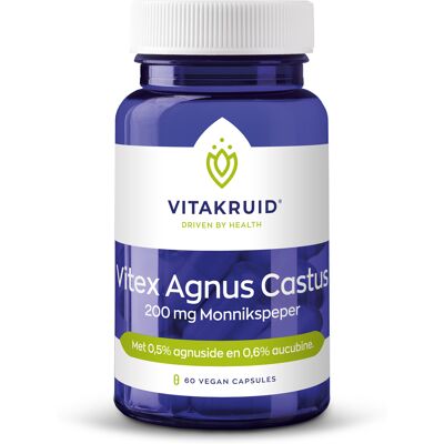 Vitakruid Vitex Agnus Castus 200 mg Monnikspeper Vitakruid Vitex Agnus Castus 200 mg Monnikspeper