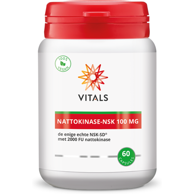 Vitals Nattokinase NSK 100 mg Capsules Vitals Nattokinase NSK 100 mg Capsules