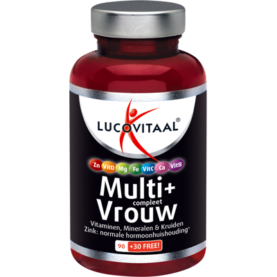 Lucovitaal Multi+ Compleet Vrouw Tabletten Lucovitaal Multi+ Compleet Vrouw Tabletten