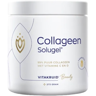 Vitakruid Collageen Solugel® poeder met vitamine C & D - Tropical Vitakruid Collageen Solugel® poeder met vitamine C & D - Tropical