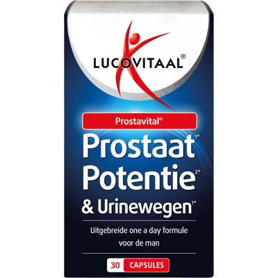 Lucovitaal Prostaat Potentie & Urinewegen Capsules Lucovitaal Prostaat Potentie & Urinewegen Capsules