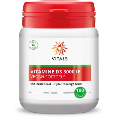 Vitals Vitamine D3 3000IE Softgels Vitals Vitamine D3 3000IE Softgels