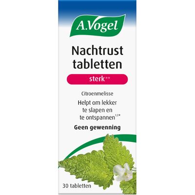 A.Vogel Citroenmelisse Nachtrust Tabletten Sterk A.Vogel Citroenmelisse Nachtrust Tabletten Sterk