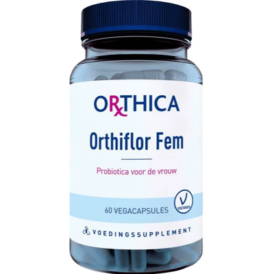 Orthica Orthiflor fem - Probiotica voor Vrouwen - 60 Capsules Orthica Orthiflor fem - Probiotica voor Vrouwen - 60 Capsules
