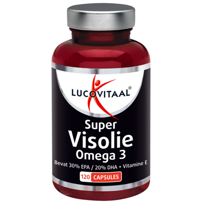 Lucovitaal - Super Oméga 3 Capsule - Omega-3 - Omega-6 - Omega-3 oliecapsules Lucovitaal - Super Oméga 3 Capsule - Omega-3 - Omega-6 - Omega-3 oliecapsules