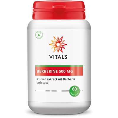 Vitals Berberine 500mg - Voedingssupplement - 60 Capsules Vitals Berberine 500mg - Voedingssupplement - 60 Capsules