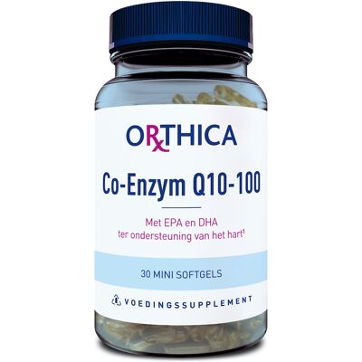Orthica Co-Enzym Q10-100 Softgels Orthica Co-Enzym Q10-100 Softgels