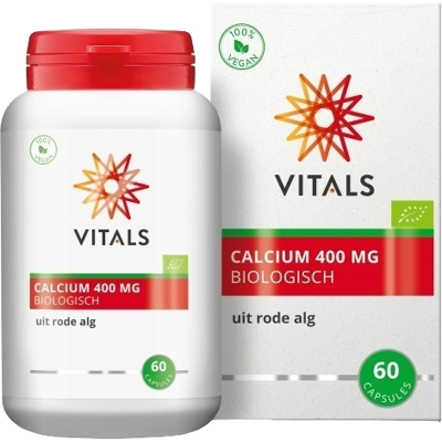Vitals Calcium 400 Biologisch Capsules Vitals Calcium 400 Biologisch Capsules