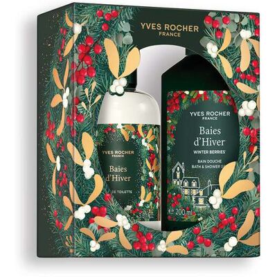 Yves Rocher Eau de Toilette & Douchegel Winterbessen Cadeauset Yves Rocher Eau de Toilette & Douchegel Winterbessen Cadeauset