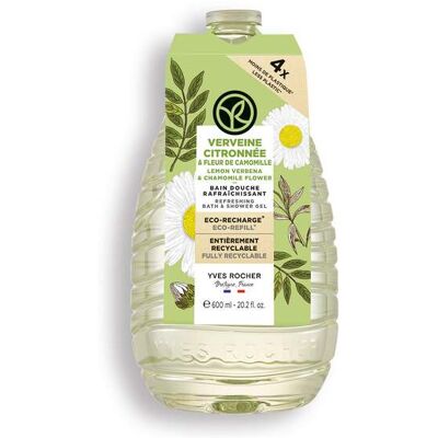 Yves Rocher Eco-vulling douchegel citroenverbena & kamillebloem Yves Rocher Eco-vulling douchegel citroenverbena & kamillebloem