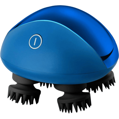 Breo Draagbare Hoofdmassager met IPX7-waterdicht, Snoerloos, Haarverzorging, Huisdiermassage, Stressverlichting voor Hoofd, Thuis, Bad, Ontspanning Breo Draagbare Hoofdmassager met IPX7-waterdicht, Snoerloos, Haarverzorging, Huisdiermassage, Stressverlichting voor Hoofd, Thuis, Bad, Ontspanning