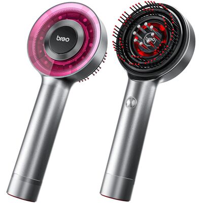 Breo Scalp3 Shiatsu Massageborstel - IPX7 waterdicht, draadloze elektrische massageborstel voor diepe hoofdhuid- en haarmassage, draagbare hoofdmassageapparaat voor spierontspanning Breo Scalp3 Shiatsu Massageborstel - IPX7 waterdicht, draadloze elektrische massageborstel voor diepe hoofdhuid- en haarmassage, draagbare hoofdmassageapparaat voor spierontspanning