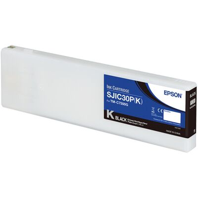 Epson SJIC30P(K): Inktcartridge voor ColorWorks C7500G (zwart) Epson SJIC30P(K): Inktcartridge voor ColorWorks C7500G (zwart)