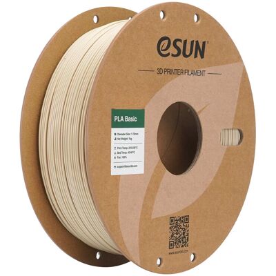 eSUN PLA-Basic 3D-printfilament 1,75 mm-Bottenwit 1 kg, Hoge snelheid & hoge kosteneffectiviteit geüpgraded PLA 3D-filament voor de meeste printers snelle levering eSUN PLA-Basic 3D-printfilament 1,75 mm-Bottenwit 1 kg, Hoge snelheid & hoge kosteneffectiviteit geüpgraded PLA 3D-filament voor de meeste printers snelle levering