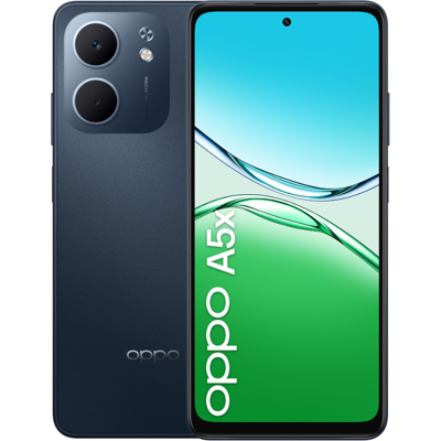 OPPO A5x 128GB Zwart Blauw OPPO A5x 128GB Zwart Blauw