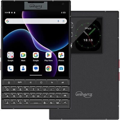 Unihertz Titan 2 5G QWERTY Smartphone met Fysiek Toetsenbord, Android 15, NFC, OTG Ondersteuning, 12 GB RAM + 512 GB Opslag, Zwart Dual SIM Unihertz Titan 2 5G QWERTY Smartphone met Fysiek Toetsenbord, Android 15, NFC, OTG Ondersteuning, 12 GB RAM + 512 GB Opslag, Zwart Dual SIM