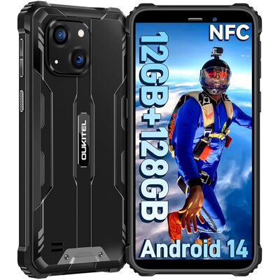OUKITEL WP32 Android 15 6300 mAh Outdoor Mobiele Telefoon 12 GB + 128 GB (1 TB Uitbreidbaar) Robuuste Zwarte Smartphone OUKITEL WP32 Android 15 6300 mAh Outdoor Mobiele Telefoon 12 GB + 128 GB (1 TB Uitbreidbaar) Robuuste Zwarte Smartphone
