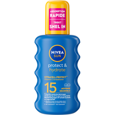Nivea Sun Protect & Hydrate Zonnespray SPF 15 200 ml Nivea Sun Protect & Hydrate Zonnespray SPF 15 200 ml