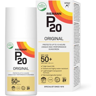 Riemann P20 Zonnebrand Spray SPF 50 Riemann P20 Zonnebrand Spray SPF 50