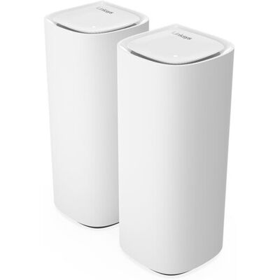 Linksys Velop Pro 7 Tri-band (2,4 GHz / 5 GHz / 6 GHz) Wi-Fi 7 (802.11be) Wit 5 Intern Linksys Velop Pro 7 Tri-band (2,4 GHz / 5 GHz / 6 GHz) Wi-Fi 7 (802.11be) Wit 5 Intern