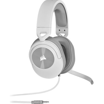 Corsair HS55 Stereo Gaming Headset - Wit - 3,5 mm Corsair HS55 Stereo Gaming Headset - Wit - 3,5 mm